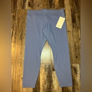 Lululemon NWT Align Low Rise Pant 25" Oasis Blue Size 14